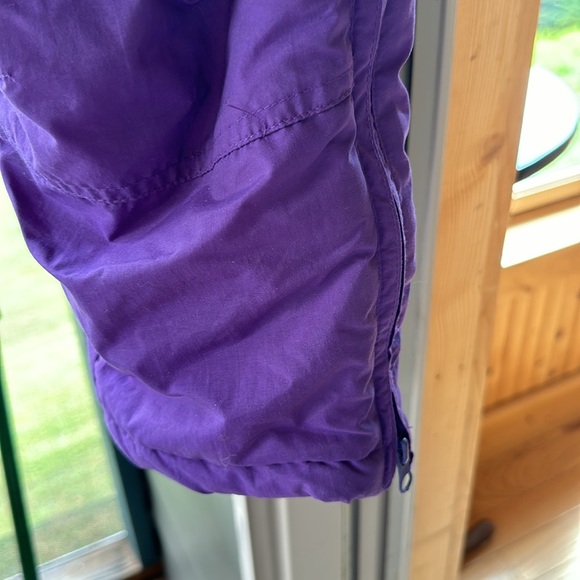 AQ ARCTIC QUEST Snow Pants Ski BIB Snow Pants purple Snowboarding Child Size 5-6 - Picture 4 of 9